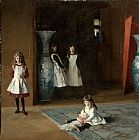 John Singer Sargent - The Daughters of Edward Darley Boit painting
